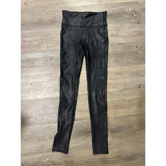 Spanx Pants - Spanx Flax Leather Leggings